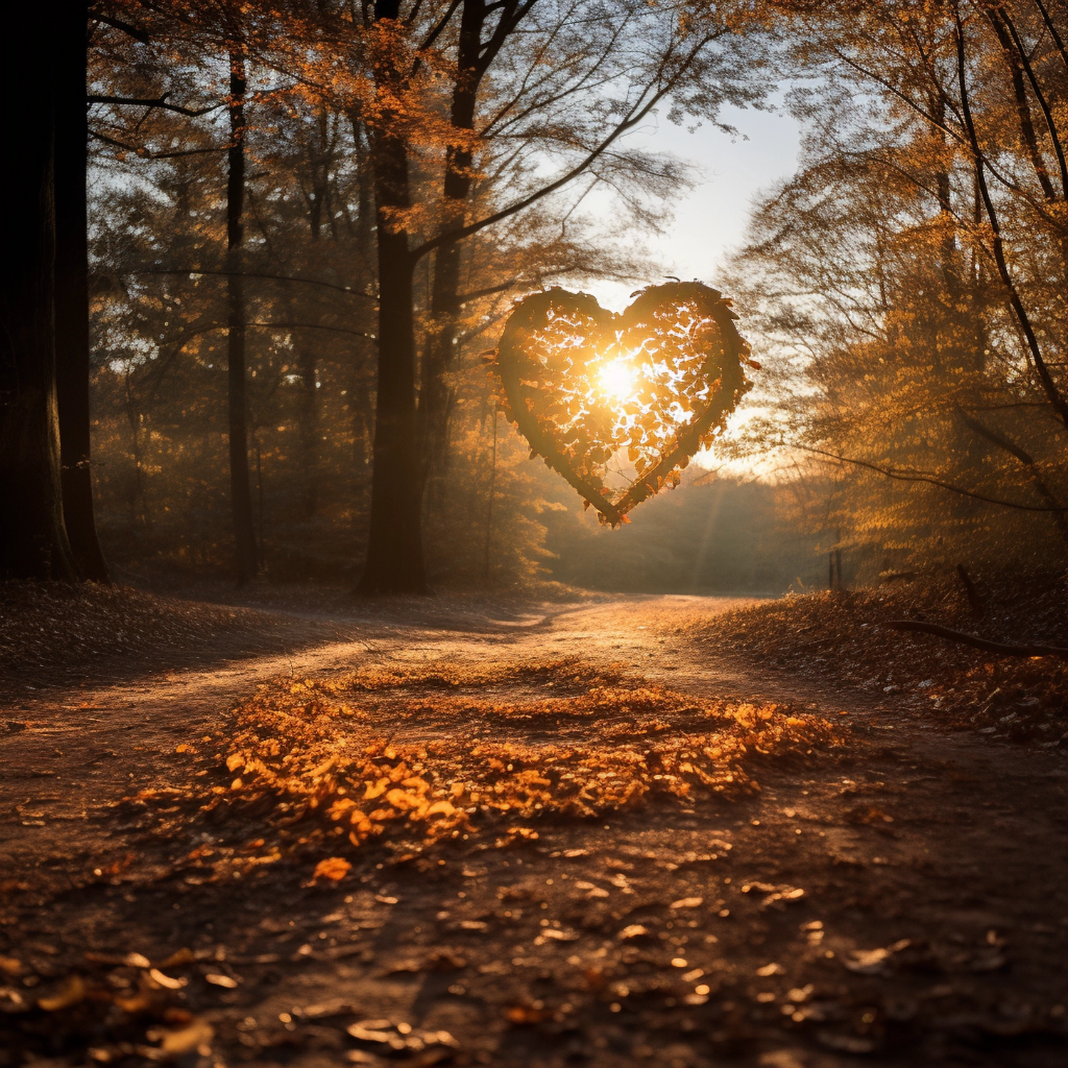 Dein Energiewirbel – Spirituelles Lebenscoaching – Sonnenschein im Wald